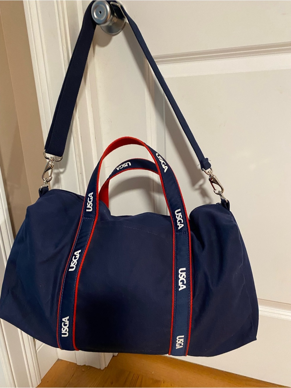 Vintage USGA Banker Duffel Bag